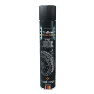 Espuma Tire Shine Senfineco 9917 – 400 ml | Limpia, da brillo y protege tus llantas