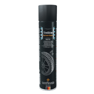 Tire Shine Foam Cleaner 600 ml – Espuma 2-en-1 que Limpia y Devuelve el Brillo Negro Profundo a tus Llantas