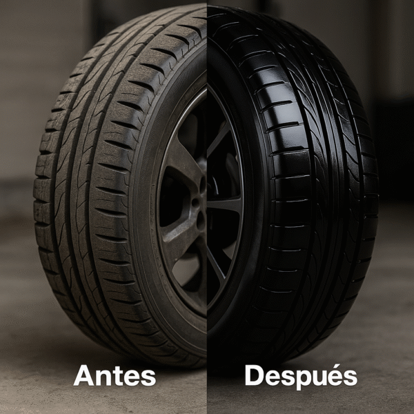 Espuma Tire Shine Senfineco 9917 – 400 ml | Limpia, da brillo y protege tus llantas - Image 2